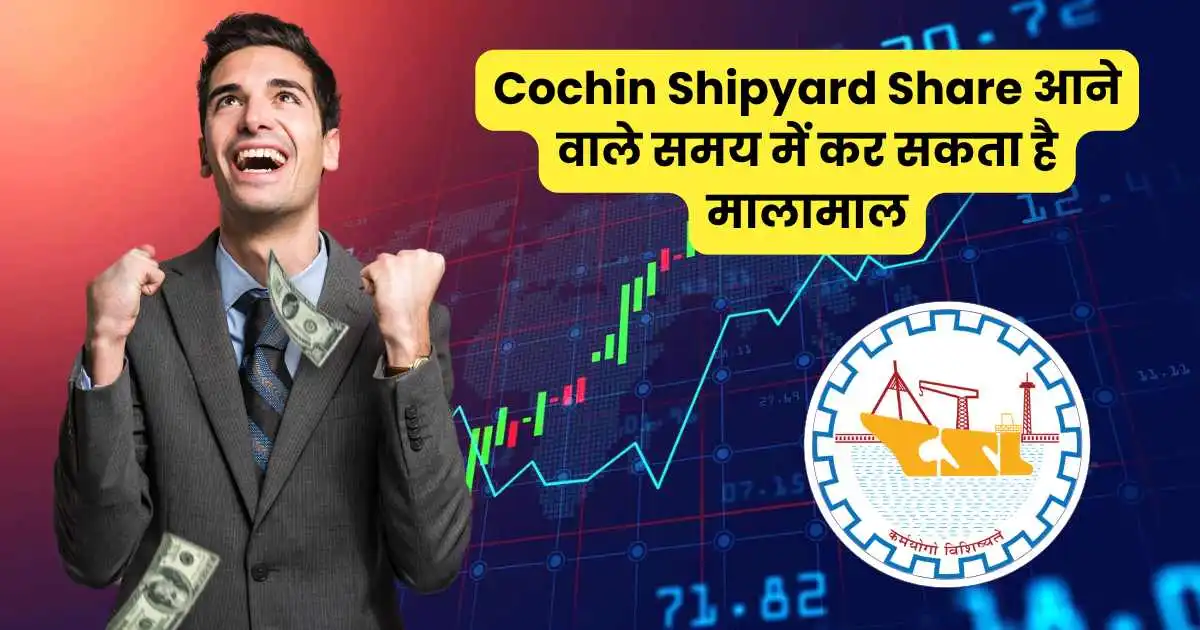 cochin shipyard share price target 2040
