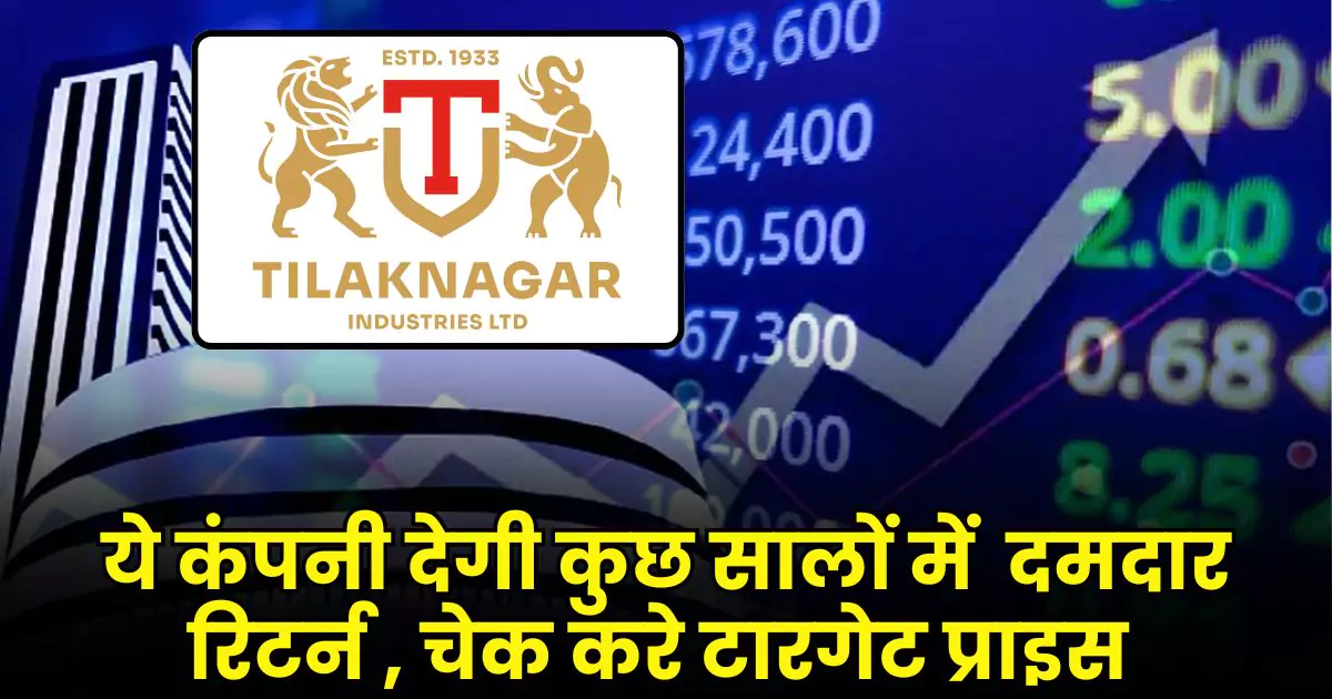 Tilaknagar Industries Share Price Target 2025